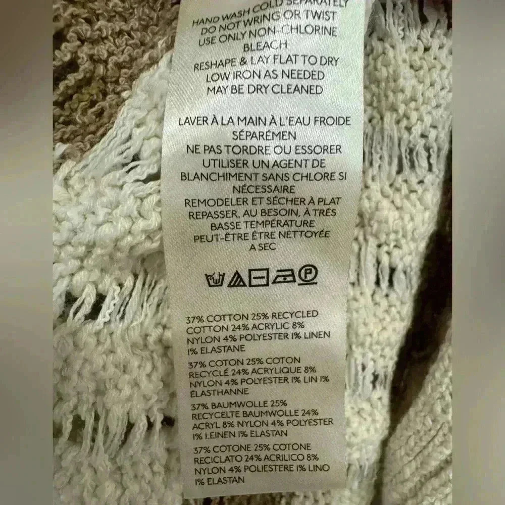 Anthropologie Pilcro Longline Stitch Sweater Size Small NWOT - Picture 7 of 7